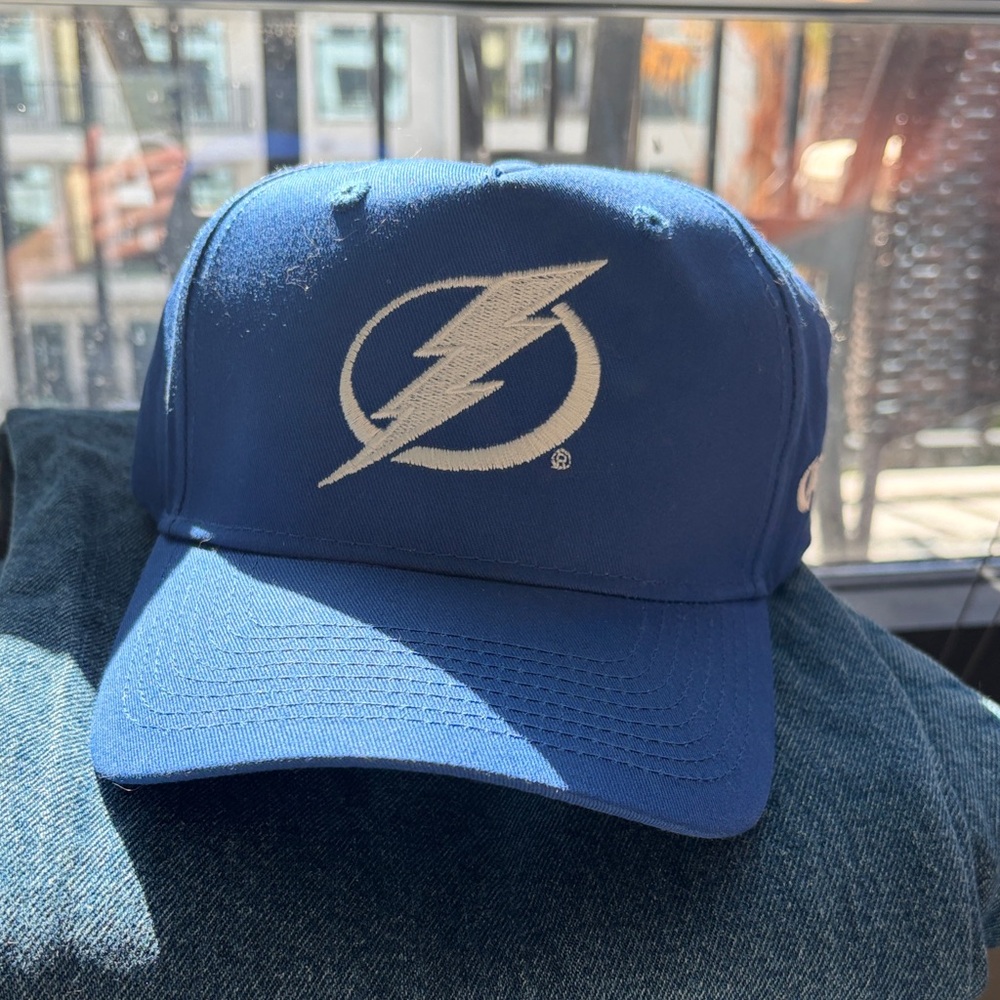 Blue Tampa Bay Lightning Cap